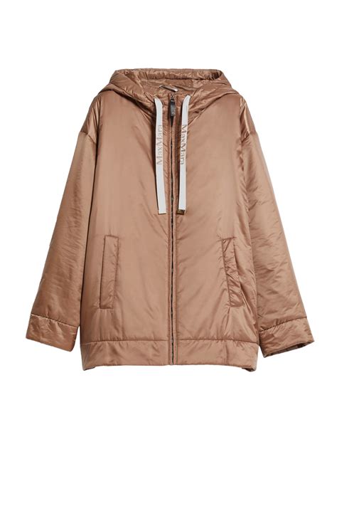 Max Mara женская куртка greendii с капюшоном коричневый цвет, размер ...