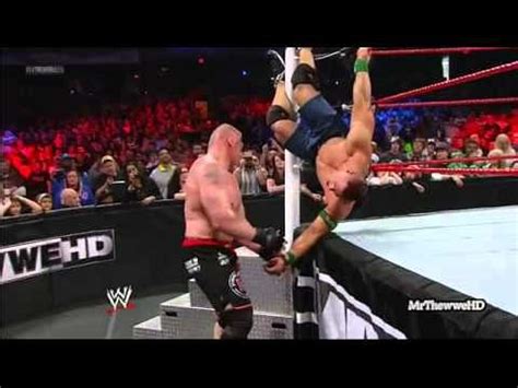 Video: John Cena vs. Brock Lesnar highlights from Extreme Rules 2012