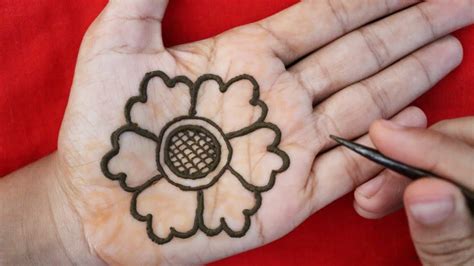 Simple Flower Henna Designs For Beginners | Best Flower Site