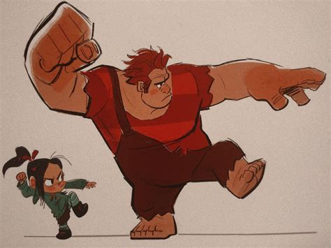 Wreck-It Ralph [concept art] | Character design, Disney concept art ...