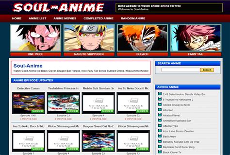 soul anime  website   anime