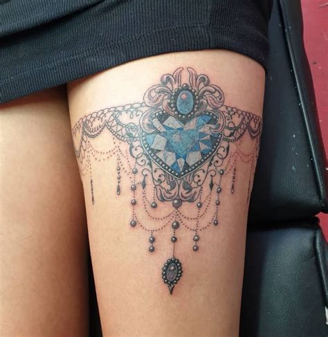 garter tattoo ideas tattoo designs  women