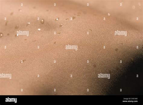 Water droplets on skin Stock Photo - Alamy