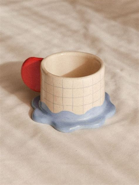 taza original. ceramica artesanal | Ceramics pottery mugs, Diy pottery ...