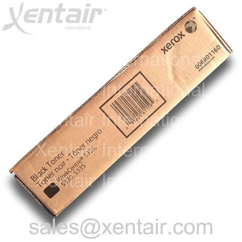 Xerox® WorkCentre™ 5325 5330 5335 Black Toner 006R01160 6R01160 6R1160