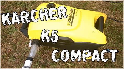 Karcher K5 Compact - испытание минимойки высокого давления Керхер на ...