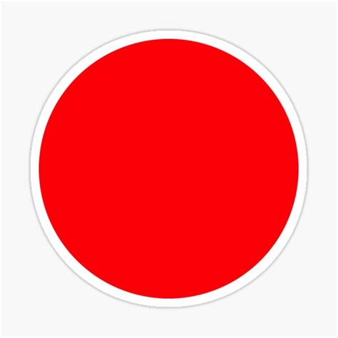 big red dot sticker  sale  jaandi redbubble