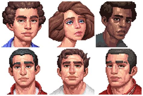 Pixel Art Avatars :: Behance