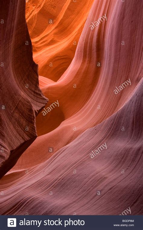 navajo sandstone   antelope canyon arizona stock photo alamy