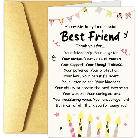 Best Birthday Card For Best Friend
