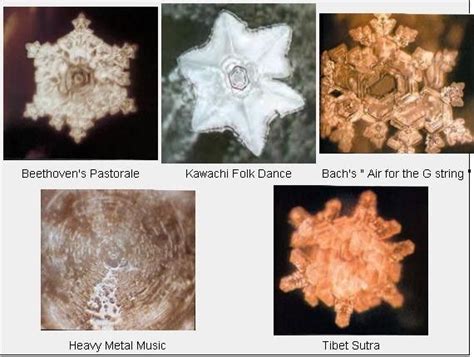 masaru emotos water crystal experiment freezing water