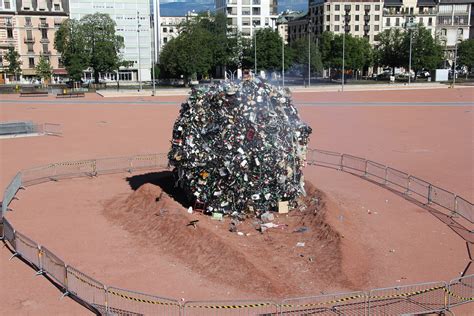 littering meteor crash   city center  geneva flickr