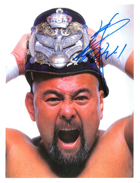 great muta signed  photo signed  superstars