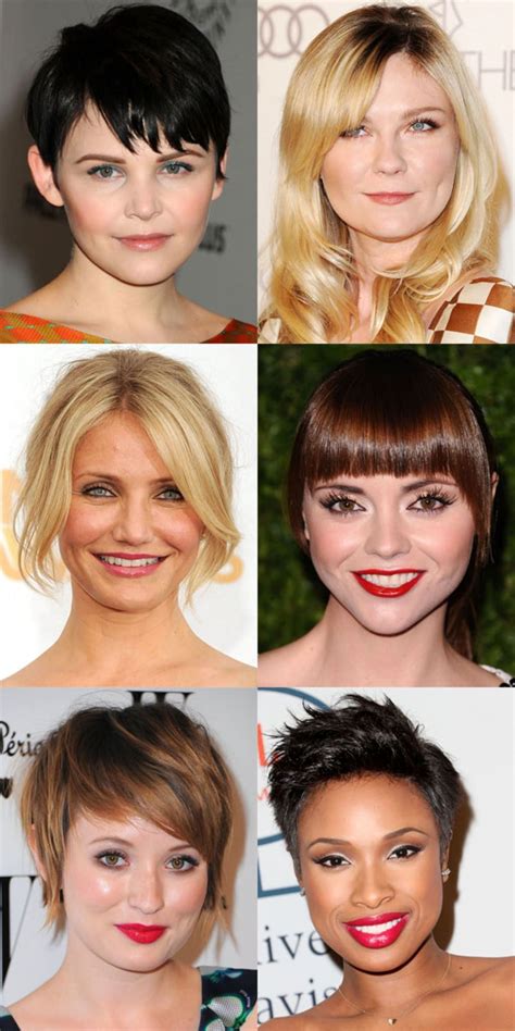 Outstanding Fringe On Round Face Shape Cute Easy Hairstyles For Short ...