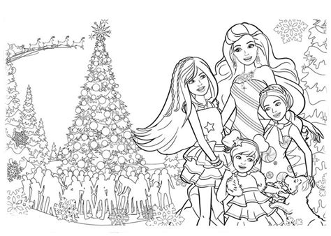 Desenho Da Barbie No Natal - 7