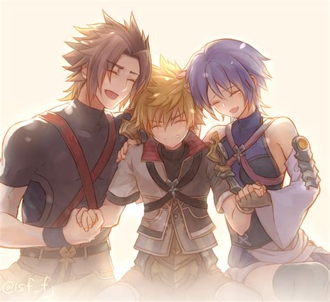 Wayfinder trio [art by isf_fj] : KingdomHearts