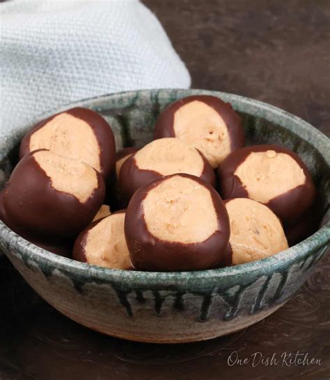 Small Batch Buckeyes Recipe - One Dish Kitchen