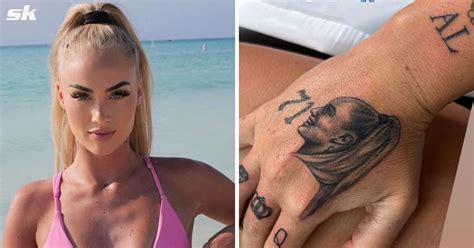 Alisha Lehmann gets tattoo of herself on arm after WSL season with ...