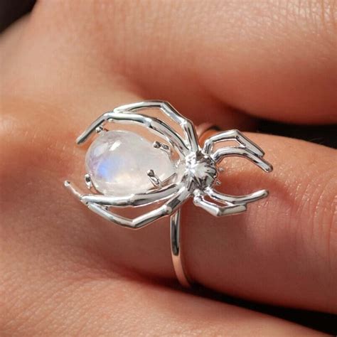 spider ring etsy