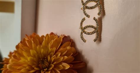Дамски обеци Chanel, Златист, Неръждаема Стомана