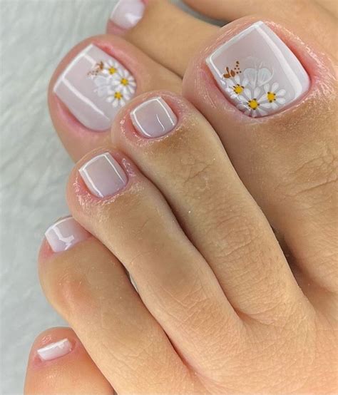 Desenho Em Unhas Do Pé