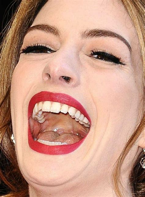 pin  scotts shop  scotts female celebrity teeth  open mouth