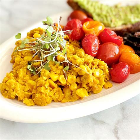 plant-based chickpea eggs - Jackie Newgent