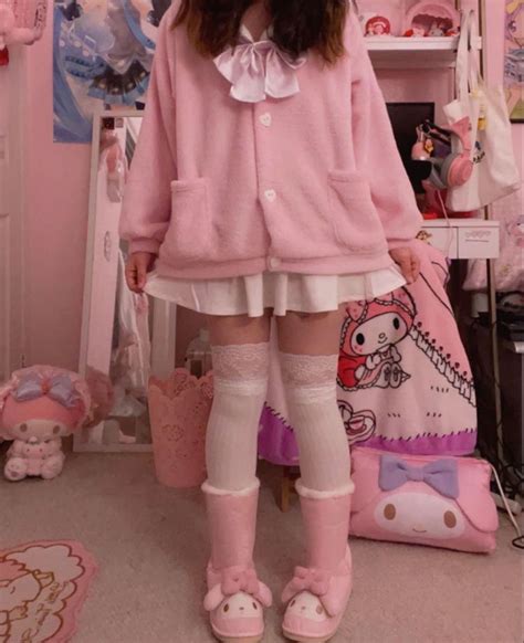 my melody inspired outfit, ☆ | Kawaii outfit ideas, Kawaii fashion ...