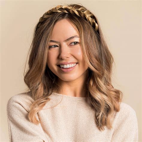 Jewel-encrusted accessories will soon enhance the braids halo 9