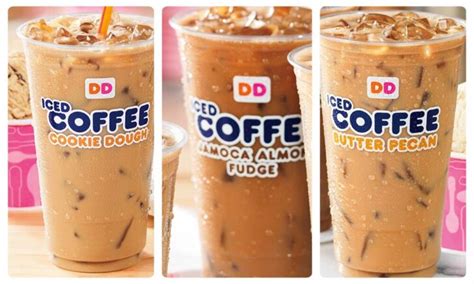 What coffee flavors does Dunkin Donuts have?