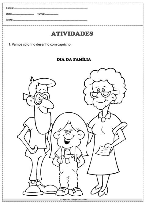 Dia Da Familia Educacao Infantil