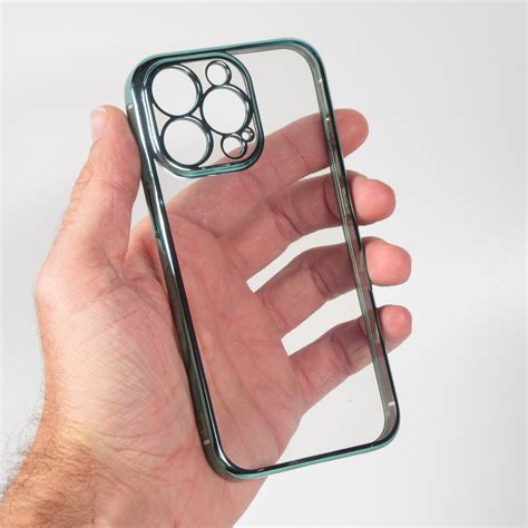 Hülle iPhone 13 Pro Max - Electroplate grün - Kaufen auf PhoneLook