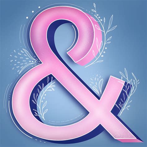 Illustrative Ampersand (Personal Project) on Behance