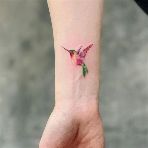 Beautiful Hummingbird Tattoos