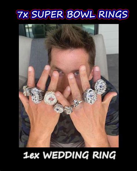 Tom Brady 8x ring champ : r/Savage_Memes