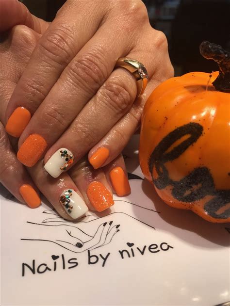 Halloween gel polish nail designs by nailsbynivea | Halloween nails ...