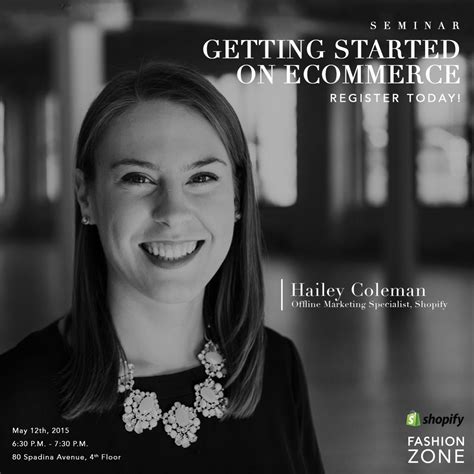 Getting Started with E-Commerce - Hosted by Shopify