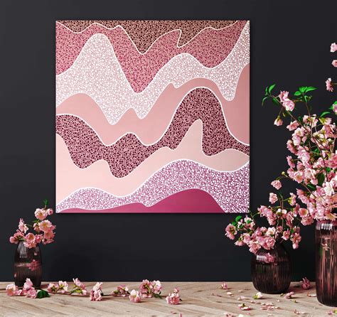 CHERRY BLOSSOM - Unique & Original Hand Painted Artworks | Nikki Silk