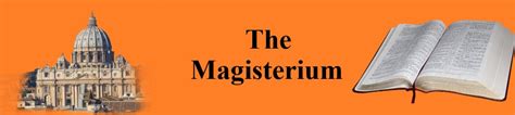 magisterium