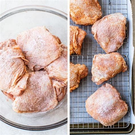Baked Crispy Chicken Thighs - The Almond Eater