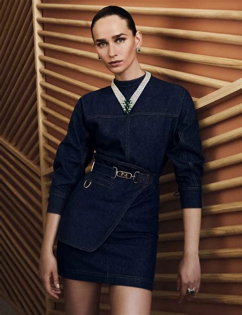 Evgeniya Fedoseeva by Rafa Gallar for Elle Spain November 2022