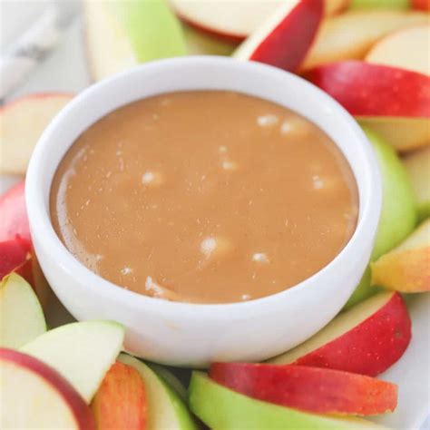 how to make caramel dip for apples