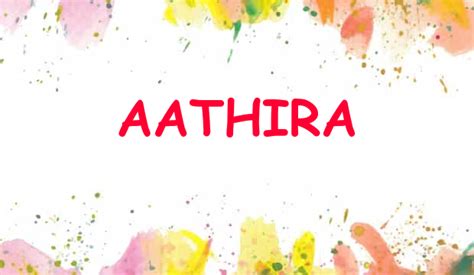 aathira  meaning