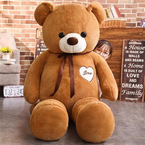 cm cmteddy bear besar love heart doll cuddle bear doll bear cute
