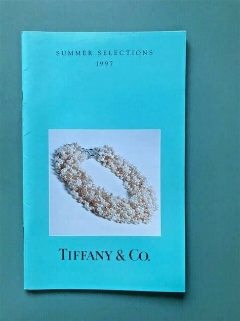 Vintage Tiffany & Co. Catalog: Summer Selections 1997, Picasso pearl
