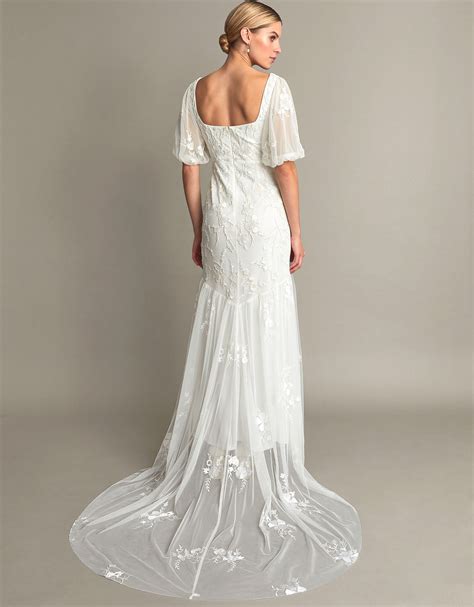 Violet Embellished Bridal Dress Ivory | Wedding Dresses | Monsoon Global.