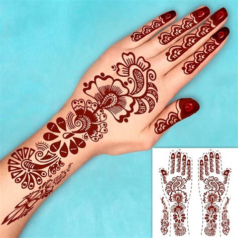 Aggregate 74+ tattoo on hand mehndi latest - in.coedo.com.vn