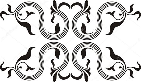 scroll designs scroll design stock vector  alexshebanov