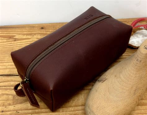 toiletry bag for men leather 8