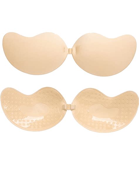 BIMEI Sticky Bra Adhesive Bra Reusable Stick On Bra Strapless